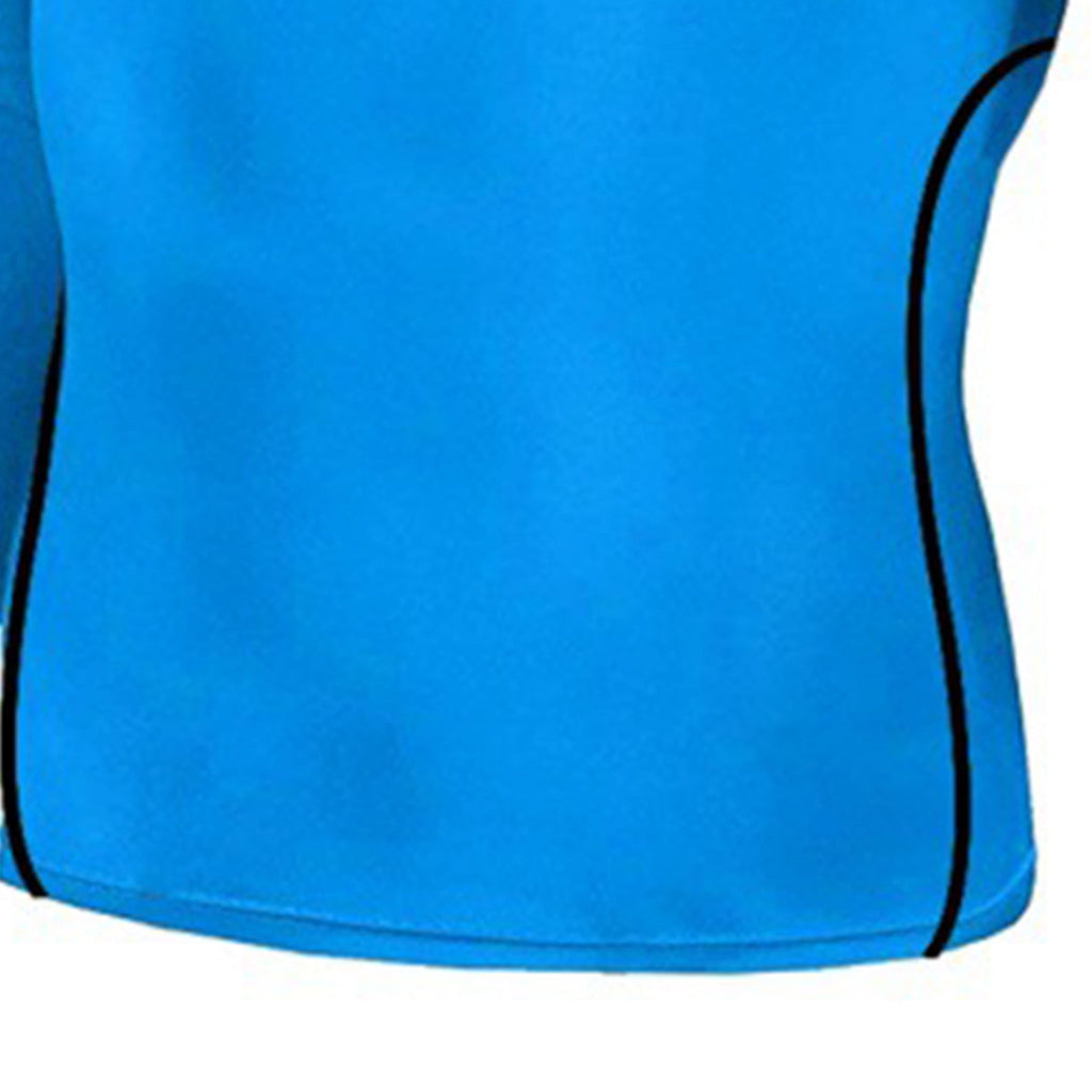 Dagegui Men's Compression Shirt Set Quick Dry Gym Workout Sweatsuits Base Layer 2 Piece Sets Activewear Tracksuits Outfits Today Clearance Sky Blue S