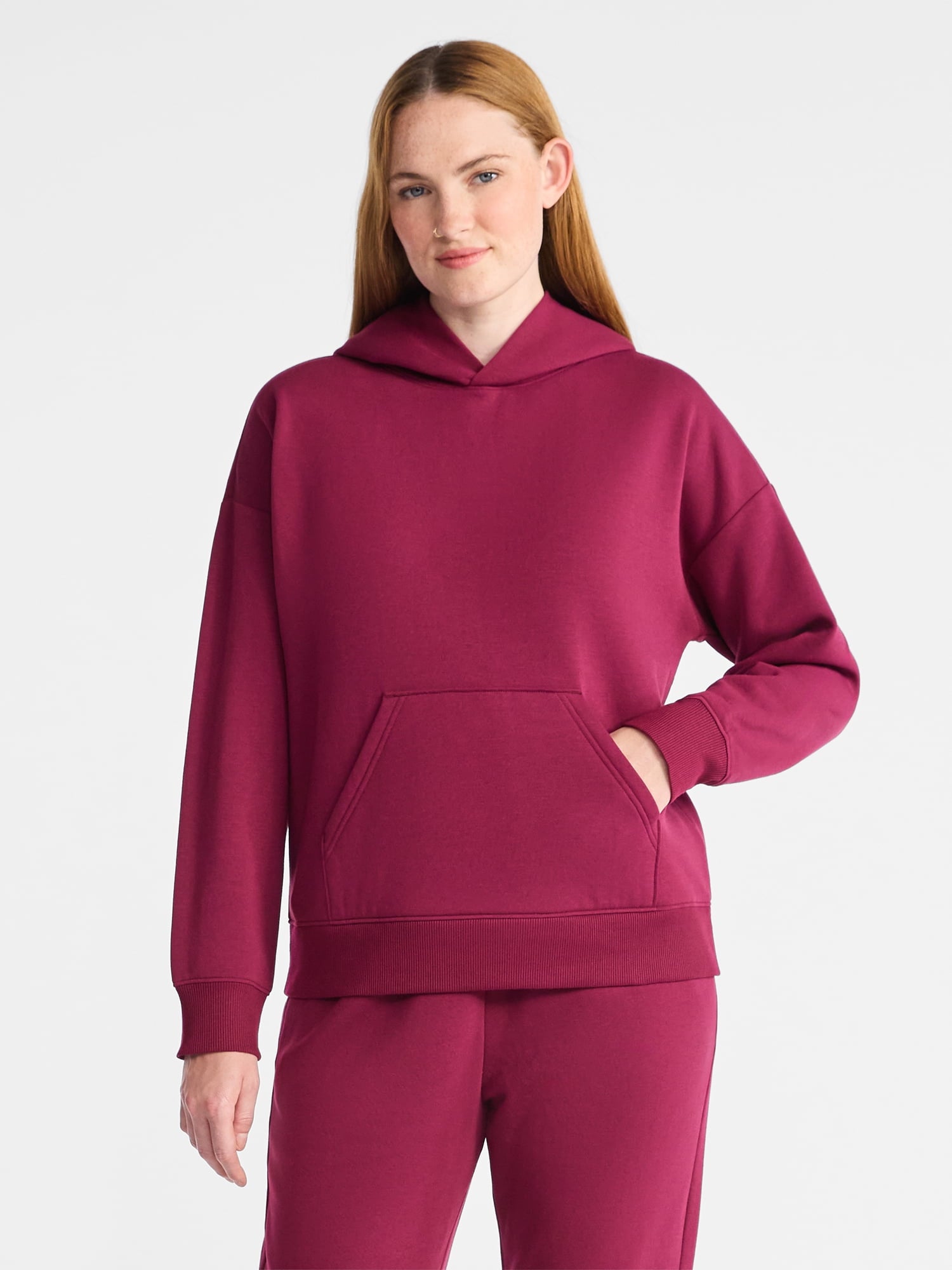 Athletic Works Women's and Women's Plus Super Soft Hoodie, Size XS-4X