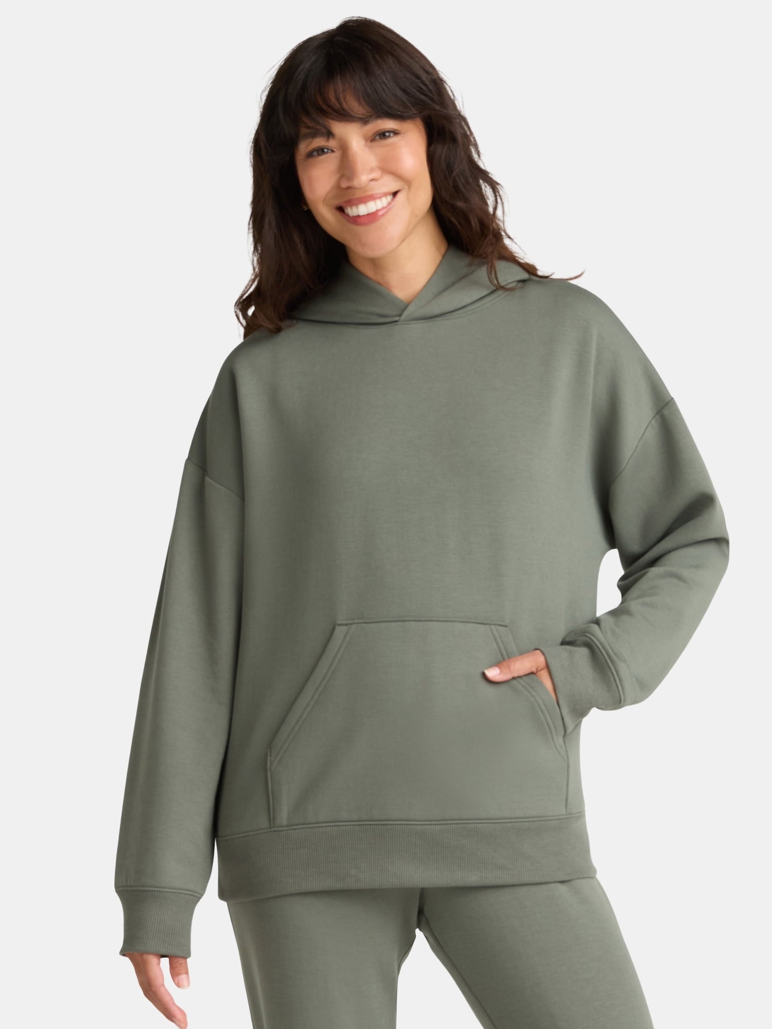 Athletic Works Women's and Women's Plus Super Soft Hoodie, Size XS-4X