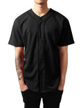 Hat and Beyond Men's Active Baseball Button Down Jersey Sportswear
