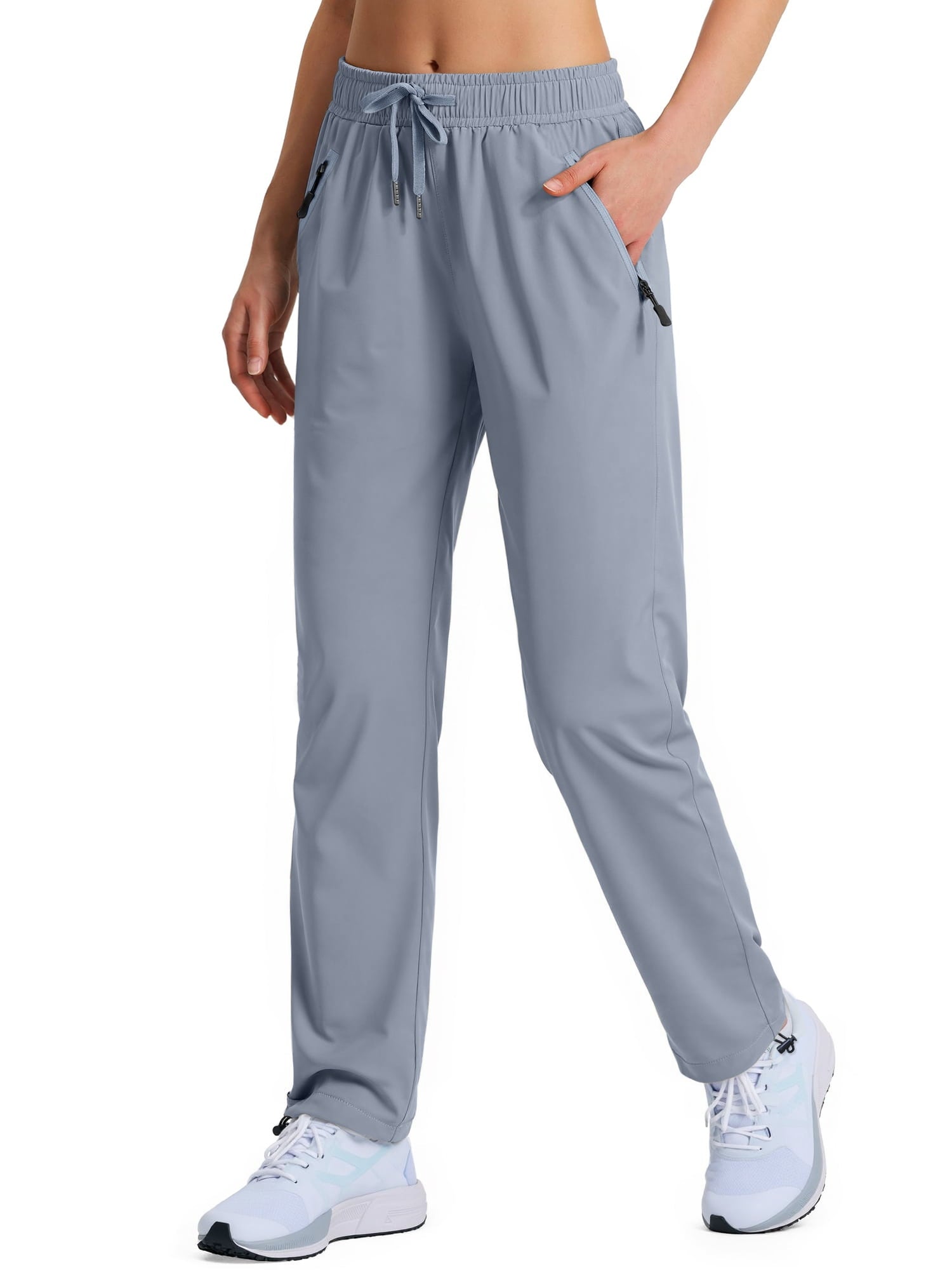 Rosvigor Womens Hiking Pants Lightweight Cargo Joggers Quick Dry Pants Athletic Travel Trousers